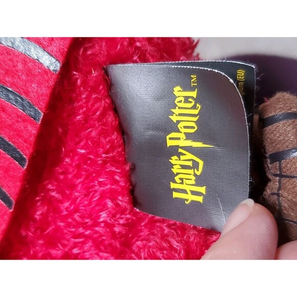Harry Potter Fawkes Phoenix Plush Red Bird Felt Tail Crest Noble Collection 17” - Picture 8 of 12